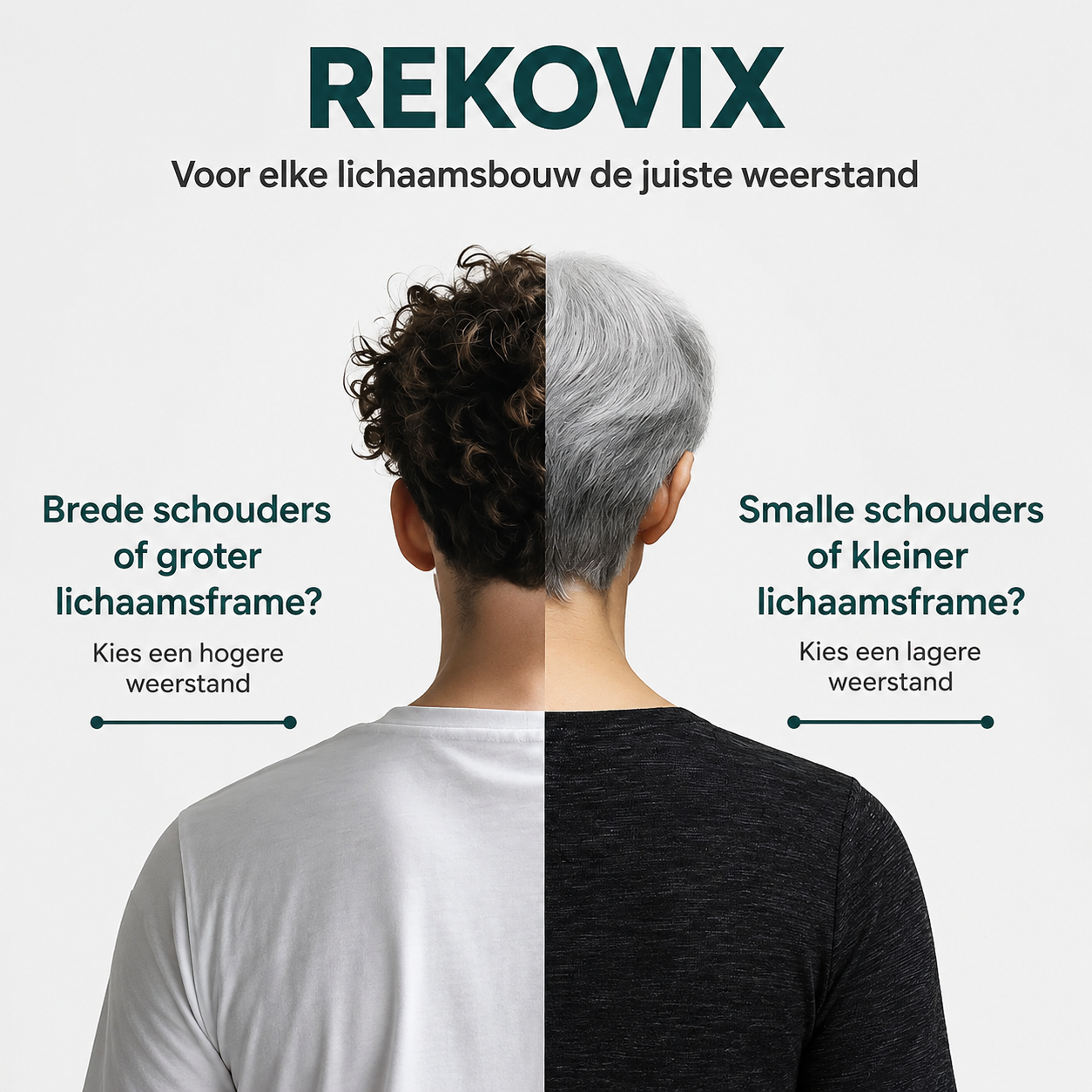 Rekovix verstelbare memory foam kussen