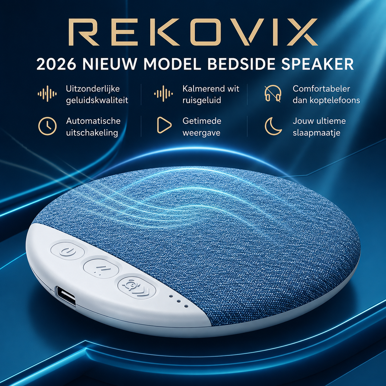 Rekovix kussen speaker
