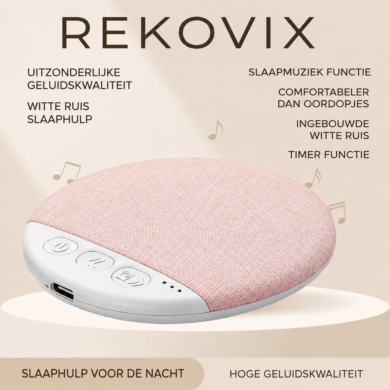 Rekovix kussen speaker