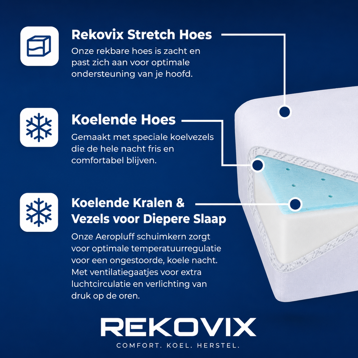 rekovix cold pillows