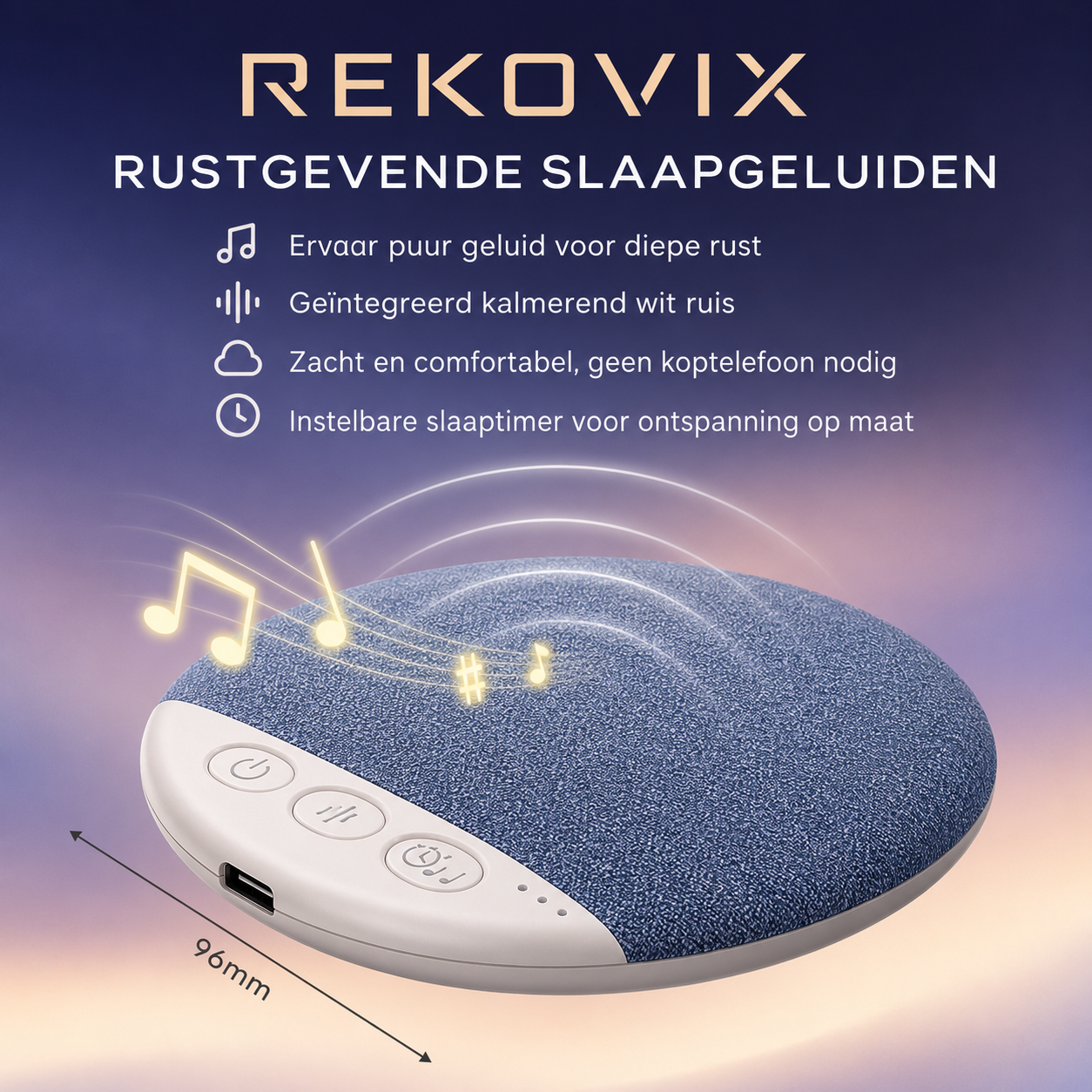 Rekovix kussen speaker